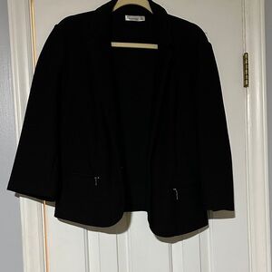 89th & Madison Elegant Black Blazer